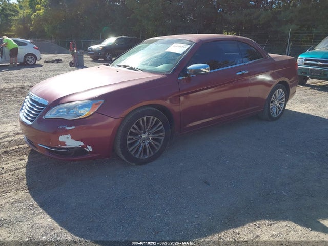 46110292 :رقم المزاد ، 1C3BCBFG6DN614824 vin ، 2013 Chrysler 200 Limited مزاد بيع