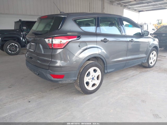 2018 Ford Escape S მანქანა იყიდება აუქციონზე, vin: 1FMCU0F77JUA17096, აუქციონის ნომერი: 46110315