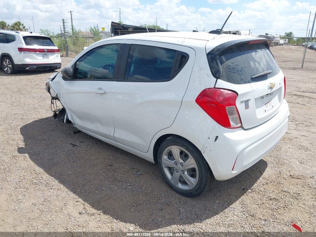 Aukcja sprzedaży 2022 Chevrolet Spark Fwd Ls Automatic, vin: KL8CB6SA7NC019398, numer aukcji: 46110358