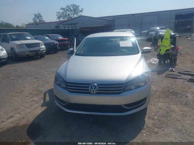 46110392 :رقم المزاد ، 1VWAP7A33DC086200 vin ، 2013 Volkswagen Passat 2.5l S مزاد بيع