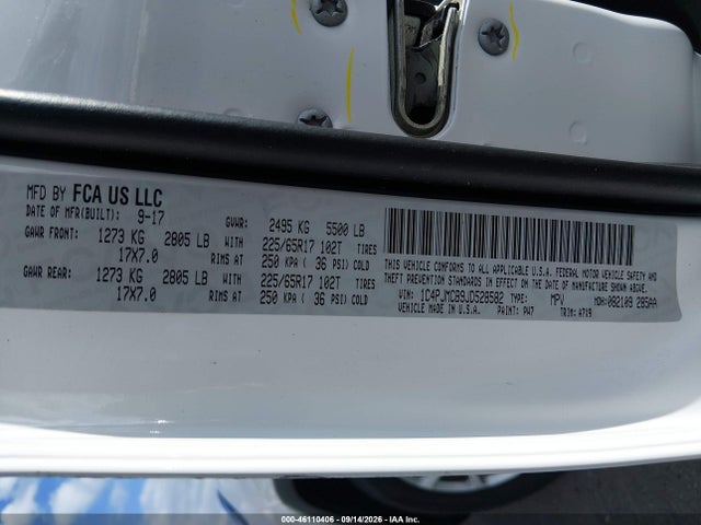 Продажа на аукционе авто 2018 Jeep Cherokee Latitude 4x4, vin: 1C4PJMCB9JD528582, номер лота: 46110406