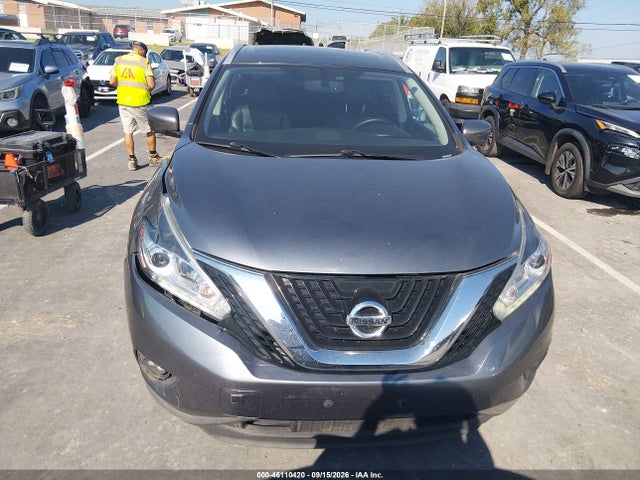 2016 Nissan Murano Platinum მანქანა იყიდება აუქციონზე, vin: 5N1AZ2MH1GN150858, აუქციონის ნომერი: 46110420