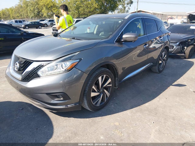 2016 Nissan Murano Platinum მანქანა იყიდება აუქციონზე, vin: 5N1AZ2MH1GN150858, აუქციონის ნომერი: 46110420
