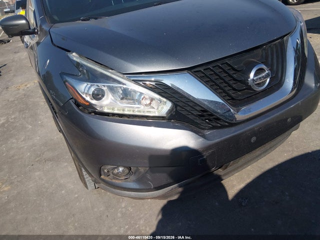 2016 Nissan Murano Platinum მანქანა იყიდება აუქციონზე, vin: 5N1AZ2MH1GN150858, აუქციონის ნომერი: 46110420