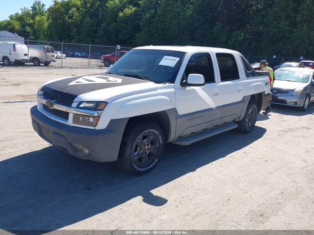 2002 Chevrolet Avalanche 1500 მანქანა იყიდება აუქციონზე, vin: 3GNEK13T62G251834, აუქციონის ნომერი: 46110460