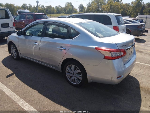 2015 Nissan Sentra Sl მანქანა იყიდება აუქციონზე, vin: 3N1AB7AP7FY241493, აუქციონის ნომერი: 46110480
