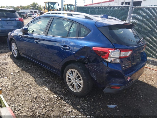 Aukcja sprzedaży 2018 Subaru Impreza 2.0i Premium, vin: 4S3GTAB62J3739108, numer aukcji: 46110487