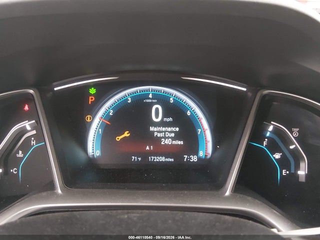 2016 Honda Civic Ex-l მანქანა იყიდება აუქციონზე, vin: 2HGFC1F71GH653164, აუქციონის ნომერი: 46110540
