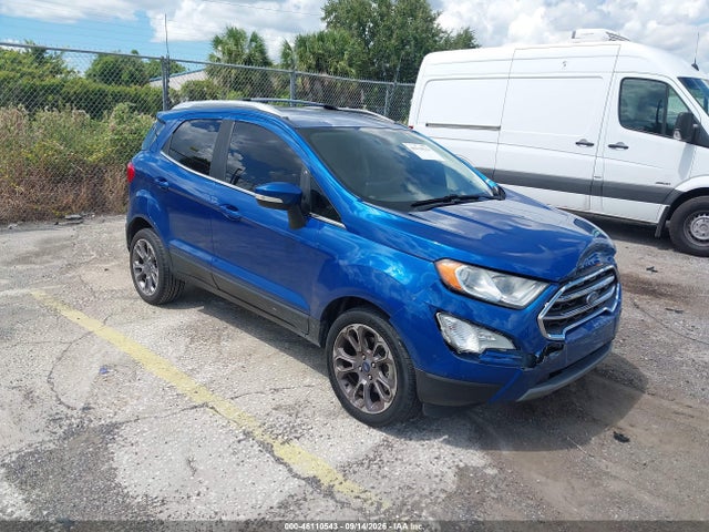 Продажа на аукционе авто 2019 Ford Ecosport Titanium, vin: MAJ3S2KE0KC276326, номер лота: 46110543