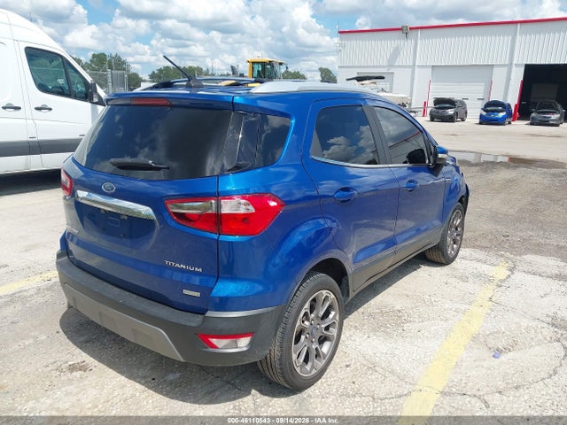 Продажа на аукционе авто 2019 Ford Ecosport Titanium, vin: MAJ3S2KE0KC276326, номер лота: 46110543