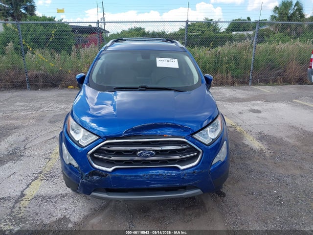 Продажа на аукционе авто 2019 Ford Ecosport Titanium, vin: MAJ3S2KE0KC276326, номер лота: 46110543