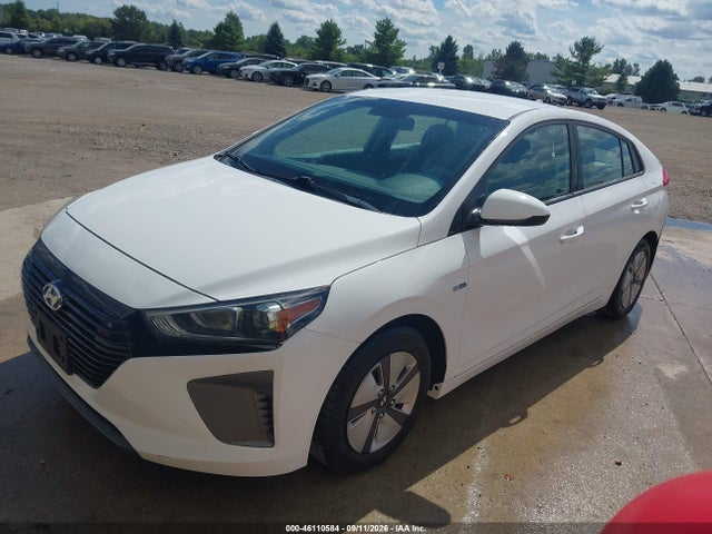 46110584 :رقم المزاد ، KMHC65LC4KU106926 vin ، 2019 Hyundai Ioniq Hybrid Blue مزاد بيع