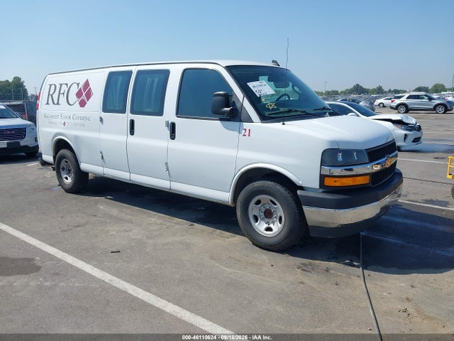 Aukcja sprzedaży 2022 Chevrolet Express Cargo Rwd 3500 Extended Wheelbase Wt, vin: 1GCZGHF77N1163705, numer aukcji: 46110624