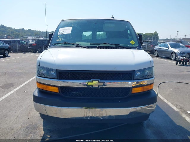 46110624 :رقم المزاد ، 1GCZGHF77N1163705 vin ، 2022 Chevrolet Express Cargo Rwd 3500 Extended Wheelbase Wt مزاد بيع