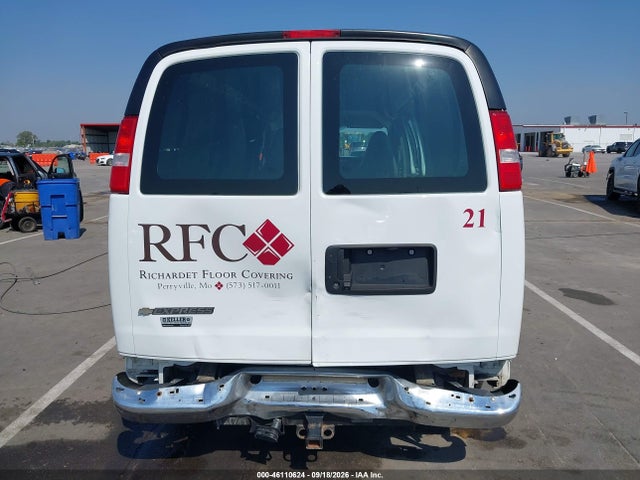 46110624 :رقم المزاد ، 1GCZGHF77N1163705 vin ، 2022 Chevrolet Express Cargo Rwd 3500 Extended Wheelbase Wt مزاد بيع