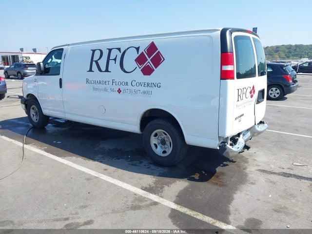 46110624 :رقم المزاد ، 1GCZGHF77N1163705 vin ، 2022 Chevrolet Express Cargo Rwd 3500 Extended Wheelbase Wt مزاد بيع
