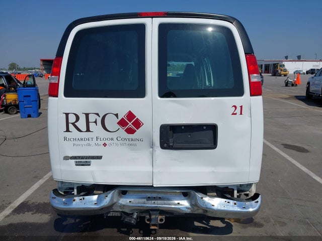 46110624 :رقم المزاد ، 1GCZGHF77N1163705 vin ، 2022 Chevrolet Express Cargo Rwd 3500 Extended Wheelbase Wt مزاد بيع