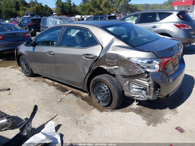 Aukcja sprzedaży 2017 Toyota Corolla Le, vin: 2T1BURHE7HC919559, numer aukcji: 46110658