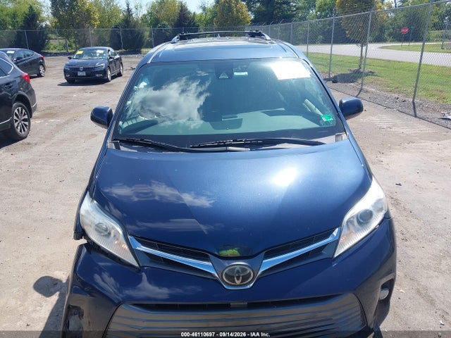 2018 Toyota Sienna Xle 8 Passenger მანქანა იყიდება აუქციონზე, vin: 5TDYZ3DC6JS957939, აუქციონის ნომერი: 46110697