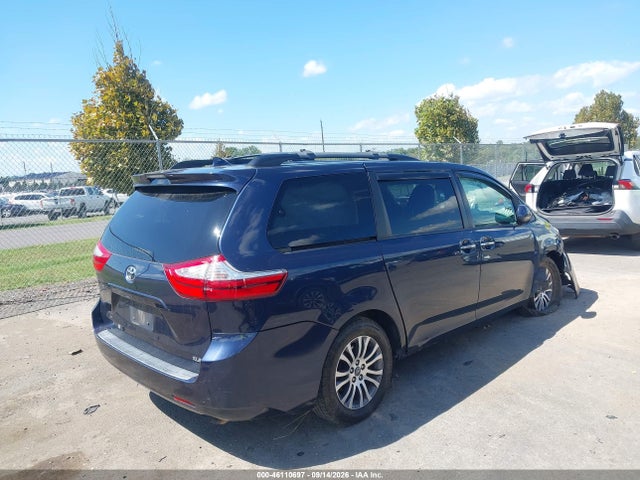 2018 Toyota Sienna Xle 8 Passenger მანქანა იყიდება აუქციონზე, vin: 5TDYZ3DC6JS957939, აუქციონის ნომერი: 46110697
