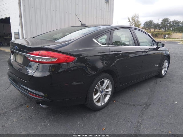 46110756 :رقم المزاد ، 3FA6P0UU0JR273725 vin ، 2018 Ford Fusion Hybrid S مزاد بيع