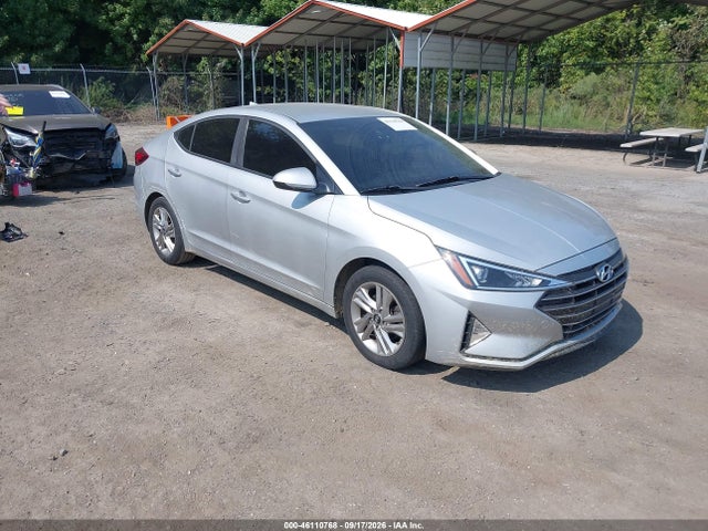 2019 Hyundai Elantra Sel მანქანა იყიდება აუქციონზე, vin: KMHD84LF1KU731092, აუქციონის ნომერი: 46110768