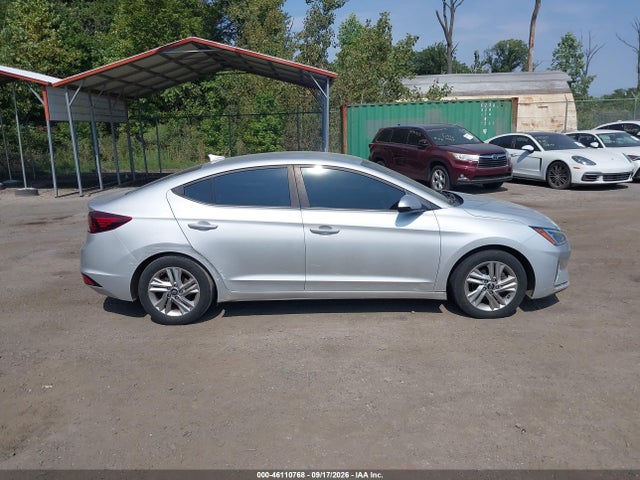 2019 Hyundai Elantra Sel მანქანა იყიდება აუქციონზე, vin: KMHD84LF1KU731092, აუქციონის ნომერი: 46110768