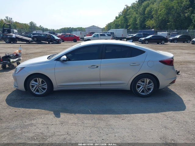 2019 Hyundai Elantra Sel მანქანა იყიდება აუქციონზე, vin: KMHD84LF1KU731092, აუქციონის ნომერი: 46110768