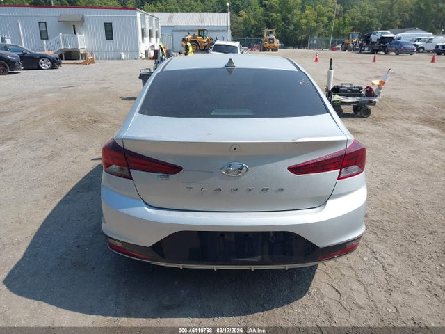 2019 Hyundai Elantra Sel მანქანა იყიდება აუქციონზე, vin: KMHD84LF1KU731092, აუქციონის ნომერი: 46110768