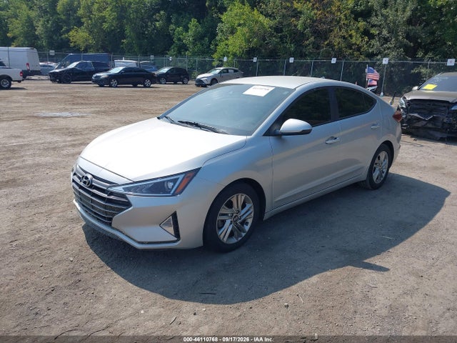 2019 Hyundai Elantra Sel მანქანა იყიდება აუქციონზე, vin: KMHD84LF1KU731092, აუქციონის ნომერი: 46110768