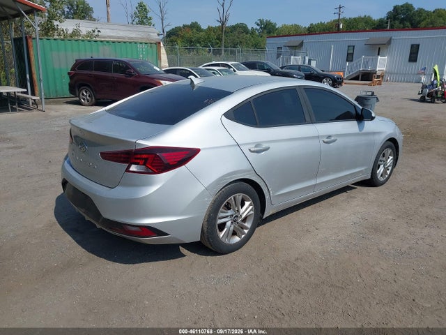 2019 Hyundai Elantra Sel მანქანა იყიდება აუქციონზე, vin: KMHD84LF1KU731092, აუქციონის ნომერი: 46110768