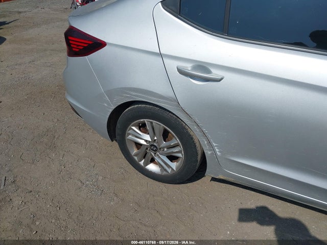 2019 Hyundai Elantra Sel მანქანა იყიდება აუქციონზე, vin: KMHD84LF1KU731092, აუქციონის ნომერი: 46110768