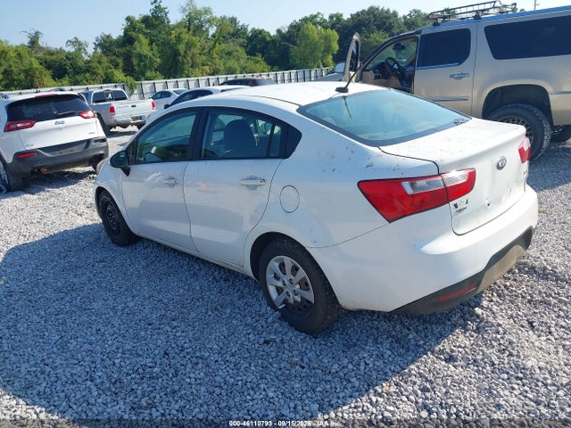 Продажа на аукционе авто 2014 Kia Rio Lx, vin: KNADM4A36E6326537, номер лота: 46110793