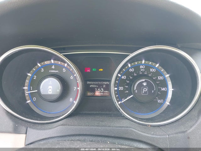 Aukcja sprzedaży 2013 Hyundai Sonata Gls, vin: 5NPEB4AC2DH798042, numer aukcji: 46110846