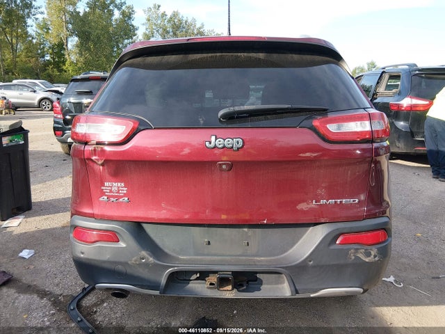 2018 Jeep Cherokee Limited 4x4 მანქანა იყიდება აუქციონზე, vin: 1C4PJMDB6JD598166, აუქციონის ნომერი: 46110852