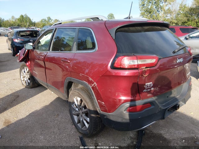 2018 Jeep Cherokee Limited 4x4 მანქანა იყიდება აუქციონზე, vin: 1C4PJMDB6JD598166, აუქციონის ნომერი: 46110852