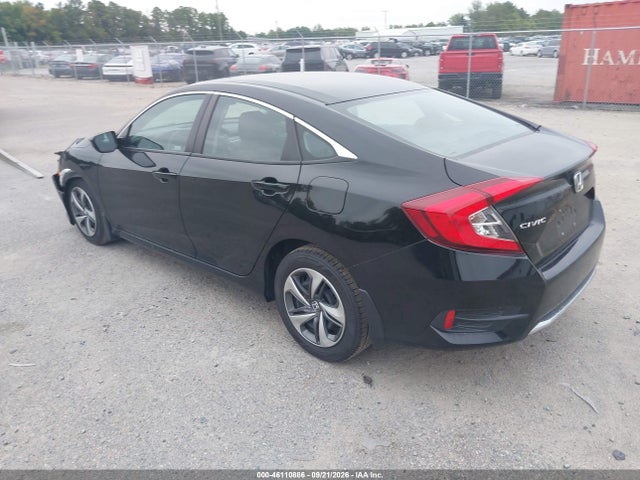Honda Civic Lx 2020 2HGFC2F64LH594490 Image 3