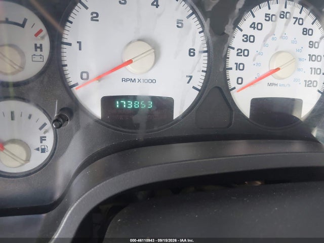 46110943 :رقم المزاد ، 1D7HA18D13S243022 vin ، 2003 Dodge Ram 1500 Slt/laramie/st مزاد بيع
