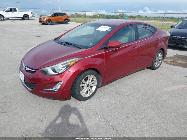 Продаж на аукціоні авто 2014 Hyundai Elantra Se, vin: 5NPDH4AE9EH478777, номер лоту: 46110985