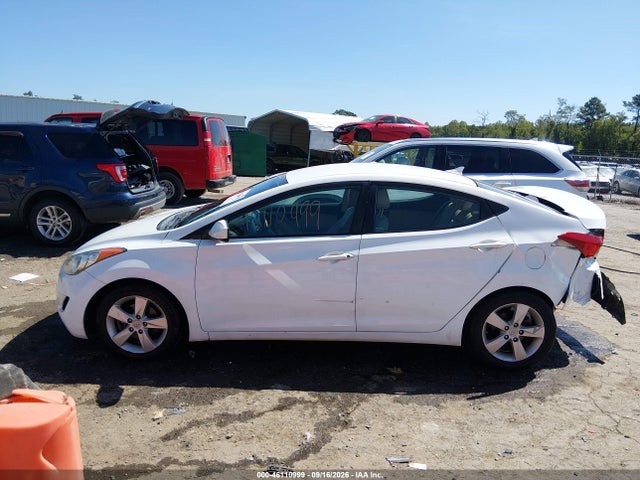 2013 Hyundai Elantra Gls მანქანა იყიდება აუქციონზე, vin: 5NPDH4AE9DH312919, აუქციონის ნომერი: 46110999