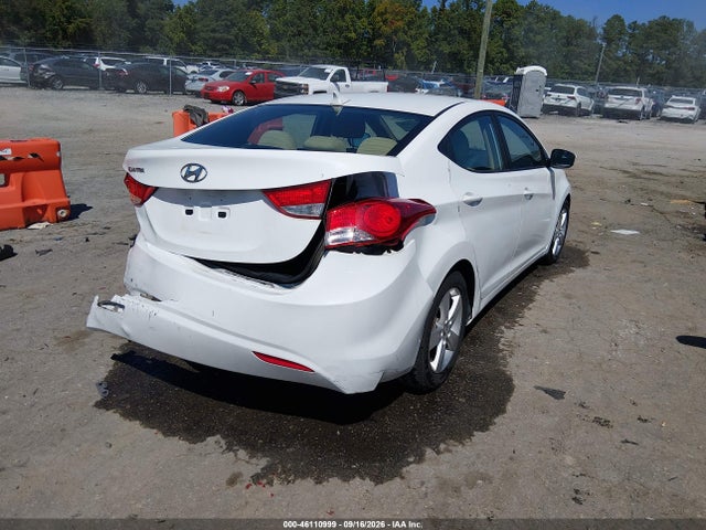 2013 Hyundai Elantra Gls მანქანა იყიდება აუქციონზე, vin: 5NPDH4AE9DH312919, აუქციონის ნომერი: 46110999