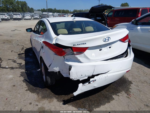 2013 Hyundai Elantra Gls მანქანა იყიდება აუქციონზე, vin: 5NPDH4AE9DH312919, აუქციონის ნომერი: 46110999