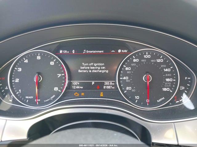 2016 Audi A6 3.0t Premium Plus მანქანა იყიდება აუქციონზე, vin: WAUFGAFC1GN088063, აუქციონის ნომერი: 46111021