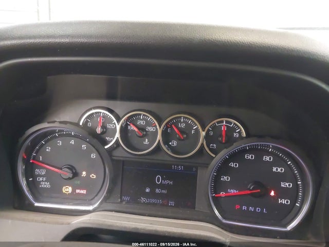 2020 Chevrolet Silverado 1500 4wd  Standard Bed Lt მანქანა იყიდება აუქციონზე, vin: 1GCRYDED2LZ269801, აუქციონის ნომერი: 46111022