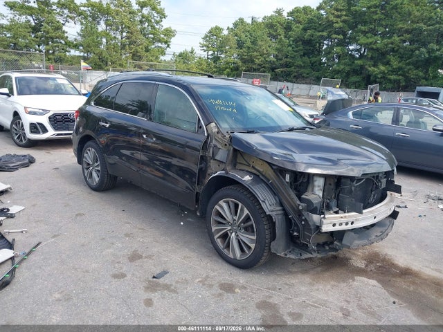 Продаж на аукціоні авто 2017 Acura Mdx Technology Package, vin: 5FRYD4H58HB020216, номер лоту: 46111114