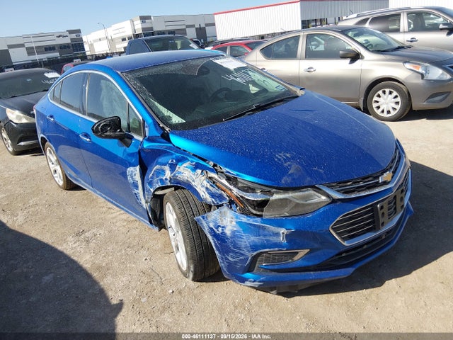 46111137 :رقم المزاد ، 1G1BF5SM1H7171551 vin ، 2017 Chevrolet Cruze Premier Auto مزاد بيع
