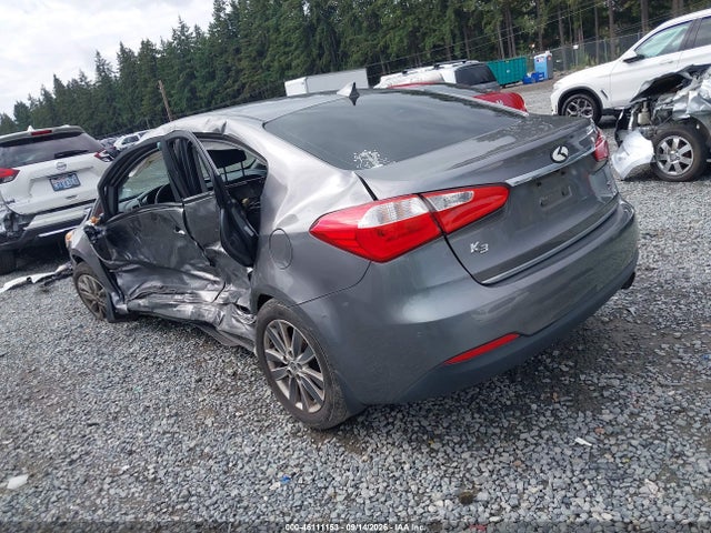 46111153 :رقم المزاد ، KNAFX4A62G5462828 vin ، 2016 Kia Forte Lx مزاد بيع