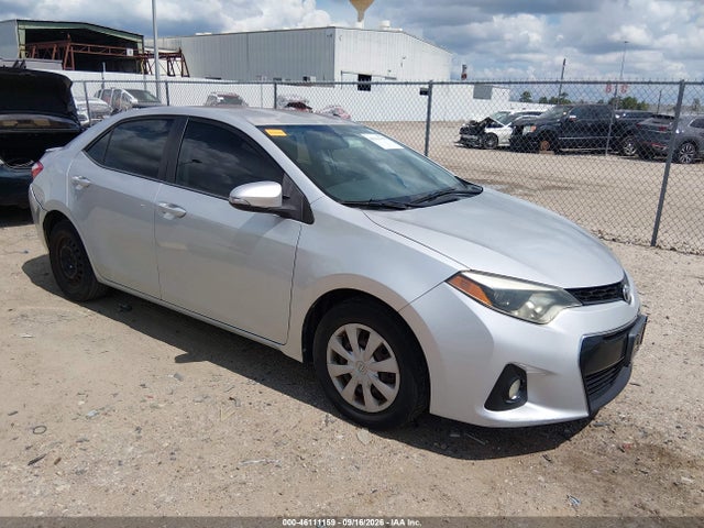 Продажа на аукционе авто 2015 Toyota Corolla S Plus, vin: 5YFBURHE0FP216558, номер лота: 46111159
