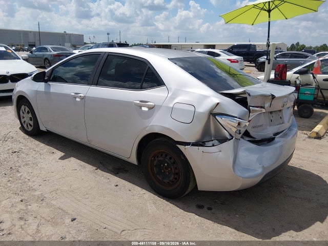 Продажа на аукционе авто 2015 Toyota Corolla S Plus, vin: 5YFBURHE0FP216558, номер лота: 46111159