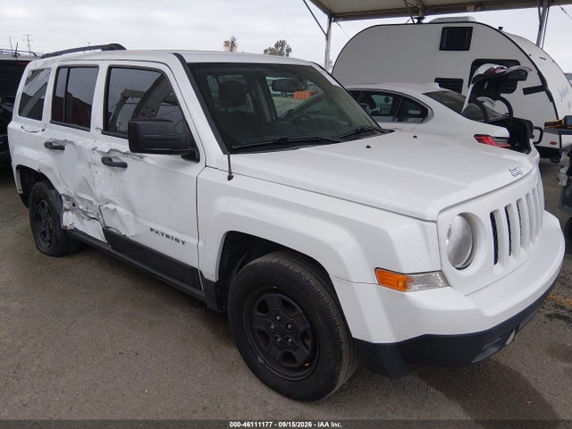 Auction sale of the 2016 Jeep Patriot Sport, vin: 1C4NJPBAXGD784384, lot number: 46111177